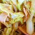 junko666's cooksnap of when they made キャベツのカレーマヨ炒め✿.