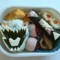 プミッキィ☆'s cooksnap of when they made 簡単キャラ弁☆キョウリュウジャー.