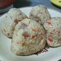 kam0nan0's cooksnap of when they made かしわごはん（炊き込み風混ぜご飯）.