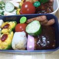まっきー♪３７'s cooksnap of when they made ぉ弁当にｶﾜｲｨ♪柄カマボコ●〇●〇●.