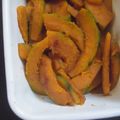 jiaoshan's cooksnap of when they made かぼちゃの絶品マリネ.