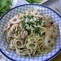 naoky's cooksnap of when they made オイルサーディンのパスタ.