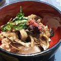 すげりーな姫's cooksnap of when they made 舞茸と豚肉の梅シソ丼☆.
