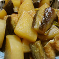 hirooohiro's cooksnap of when they made 厚揚げとなすと大根の煮物.