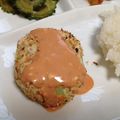 福丸みのる's cooksnap of when they made ノンフライ★おから・はんぺんコロッケ.