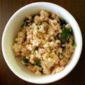 rmoco's cooksnap of when they made ほうれん草とかつおぶしの白あえ.