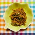 チェックのミニくま's cooksnap of when they made お弁当に♪人参とピーマンのたれマヨ.