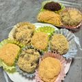 クック0MU036☆'s cooksnap of when they made もち米 簡単きな粉おはぎ.