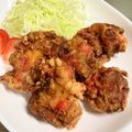 chocoraママ's cooksnap of when they made 驚きの美味しさ！紅生姜の唐揚げ.
