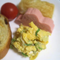 mmameco's cooksnap of when they made ジャコと葱の卵とじ♡お弁当用♡.