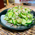 料理男子部's cooksnap of when they made きゅうりとみょうがとじゃこの酢の物.