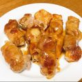 vabochan's cooksnap of when they made お餅の肉巻き.