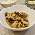 sanychang's cooksnap of when they made 豚こま切れ肉となすの生姜照り焼き.