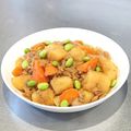 クックUR9L2V☆'s cooksnap of when they made 簡単！ツナ缶で・新じゃがと新玉ネギの煮物.