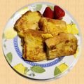 あいはママ's cooksnap of when they made レンジで簡単フレンチトースト.