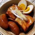 浩と奈緒子's cooksnap of when they made 簡単！圧力鍋でトロトロ♪豚の角煮.