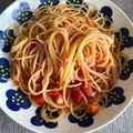 トモ２'s cooksnap of when they made フレッシュトマトのペペロンチーノ.