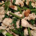 レモネード滝's cooksnap of when they made 空心菜としいたけと豚肉の炒め物.