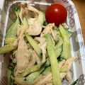 ぽちゃすけ's cooksnap of when they made やみつき☆〜ささみときゅうりのごまサラダ.