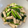 azbjbn's cooksnap of when they made 高野豆腐小松菜炒め♪風邪のあとの咳に簡単.