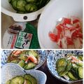 ひっこ's cooksnap of when they made もずく酢ときゅうりカニかま酢のもの.