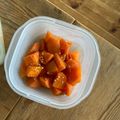 みるく茶's cooksnap of when they made お弁当に♪レンジで楽うま♡　白ごま人参☆.