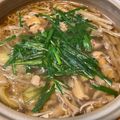 半熟王子's cooksnap of when they made 鶏ごぼうもやし鍋.