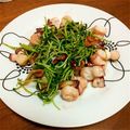 カ\ぉﾘんご's cooksnap of when they made タコのガーリック炒め.