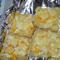 抹茶もつこ's cooksnap of when they made 油揚げおつまみピザ.