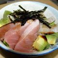ひび稚魚's cooksnap of when they made 大根おろし入り海鮮丼.