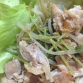 しいなん♪'s cooksnap of when they made 豆苗もやし鶏もも炒め（写真付き）.