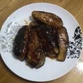 はるる's cooksnap of when they made 茄子の挟み焼き.