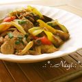 矢切のねぎちゃん's cooksnap of when they made ★しめじ豚肉なすのピリ辛ニンニク炒め★.