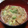 tm63's cooksnap of when they made ☁とろりアボガド納豆☁.