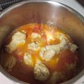 yukine104's cooksnap of when they made 骨付きチキンのフレッシュトマト煮.