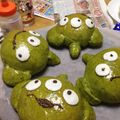 でんでんまん's cooksnap of when they made リトルグリーンメンパン♡.