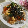 miyuki12's cooksnap of when they made レンジで簡単♪にんじんたらこ寿司.