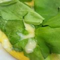 みとひとみ's cooksnap of when they made サラダ菜のオープンオムレツ♪.