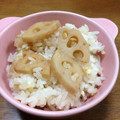 YUKIKI☆'s cooksnap of when they made ほっこりうまい♪れんこんの炊き込みごはん.