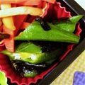 ソウくんママ's cooksnap of when they made お弁当おかず☆オクラの海苔和え.