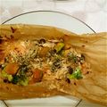 ナピト's cooksnap of when they made 幼児もＯＫ！野菜たっぷり♪秋鮭の包み焼き.