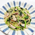 うまうま・らぶ's cooksnap of when they made 生姜たっぷり♪小松菜と豚肉の焼きそば.