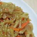 超☆ヨネスケ's cooksnap of when they made 素早くもう一品‼大根と人参の炒め煮☆.
