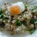 かりゆみ's cooksnap of when they made ルッコラ入り♪イタリアンな焼き飯♪♫♬.
