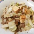 claranys's cooksnap of when they made 病みつき！キャベツと舞茸炒め！.