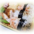 ゆけり３兄弟's cooksnap of when they made 欲張りさんの　＊ハーフ＆ハーフ＊おにぎり.