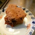 ベルモモじゃ's cooksnap of when they made レンジで　フォンダンショコラ風蒸しパン.