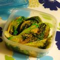 cheesedog's cooksnap of when they made レタス消費レシピ✿レタスの胡麻和え.