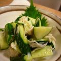 かよひこ's cooksnap of when they made ✿ฺきゅうりとホタテの簡単サラダ✿ฺ.