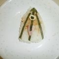 白いぐれーぷ's cooksnap of when they made オバケおにぎり〜からかさおばけ.